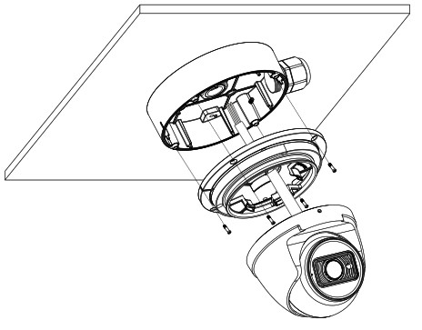 speco technologies O8FT1M Megapixel Network IR Outdoor Dome Camera - Installation 5