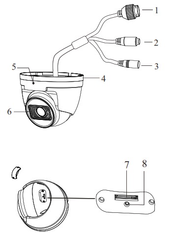 speco technologies O8FT1M Megapixel Network IR Outdoor Dome Camera - Overview 1