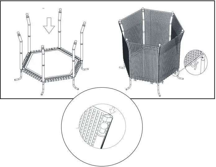 HOMCOM-342-007-Trampoline-With-Enclosure-Net-FIG- (5)