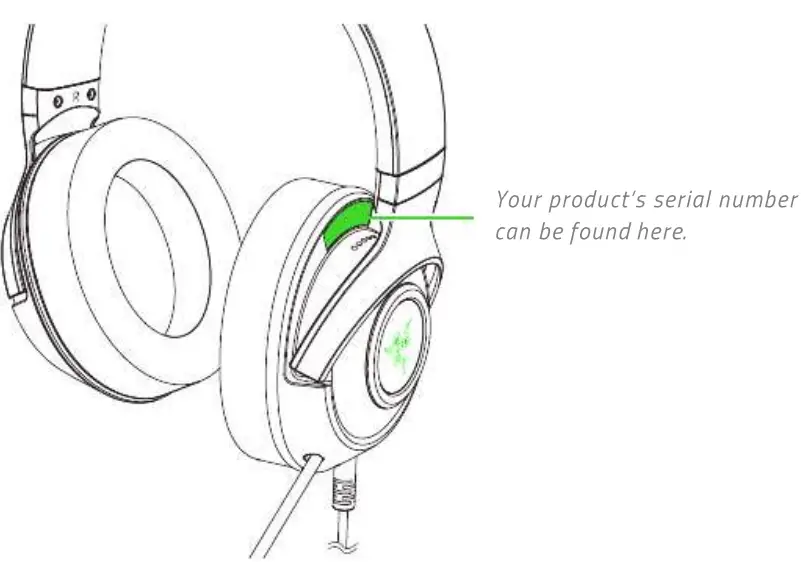 RAZER Kraken X USB UltraLight Gaming Headset - Cover