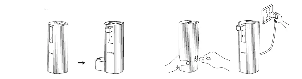 German Pool IWD102 Compact Instant Hot Water Dispenser-fig-2
