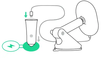 iOttie MGSFIO103 Velox Magnetic Wireless Charging Dash and Windshield Mount - Fig 9