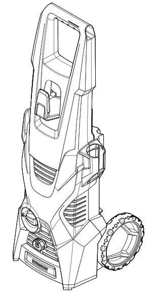 KARCHER K3 Pressure Washer - cover