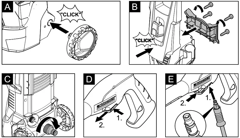 KARCHER K3 Pressure Washer - overview 3