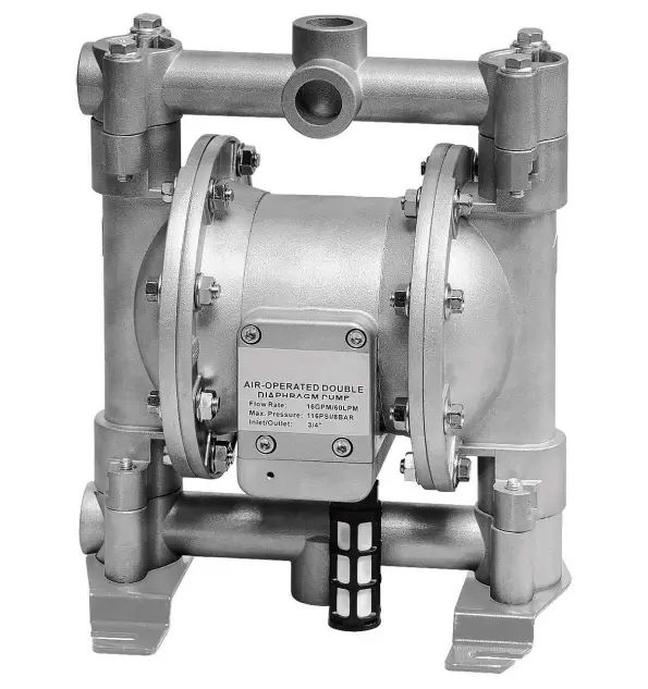 AlphaWorks GUF014 Air-Operated Double Diaphragm Pump
