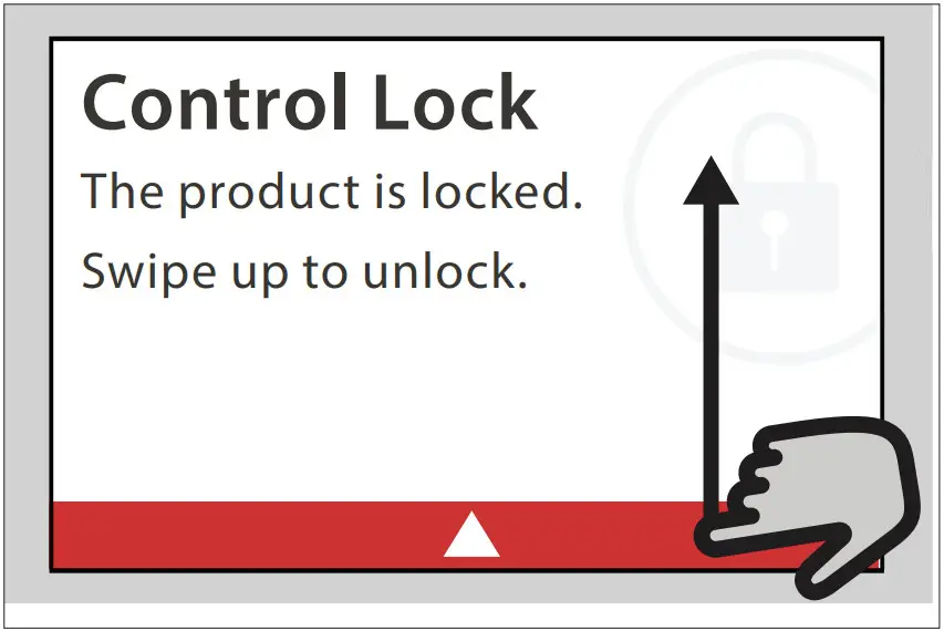 FRANKE FMY 99 HS Steam Oven - CONTROL LOCK