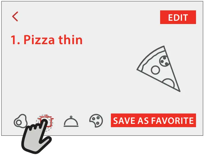 FRANKE FMY 99 HS Steam Oven - FAVORITES 1