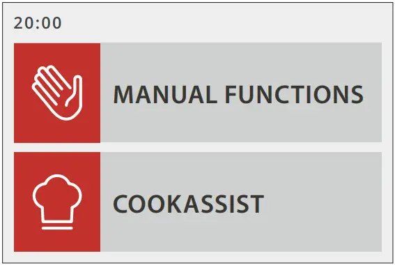 FRANKE FMY 99 HS Steam Oven - FUNCTION 1