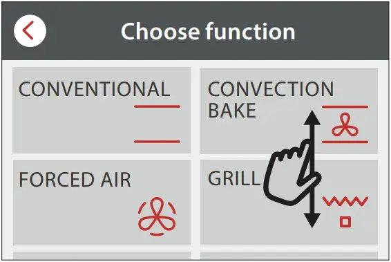 FRANKE FMY 99 HS Steam Oven - FUNCTION 2