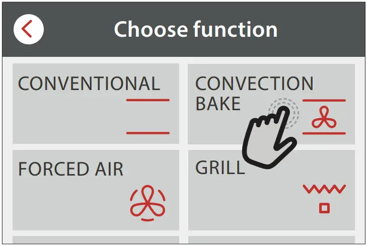 FRANKE FMY 99 HS Steam Oven - FUNCTION 3