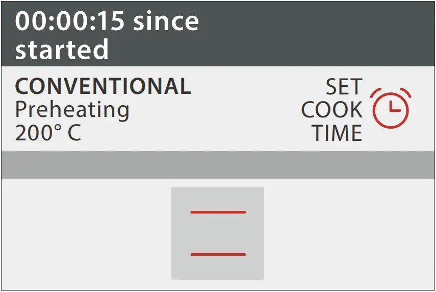 FRANKE FMY 99 HS Steam Oven - PREHEATING