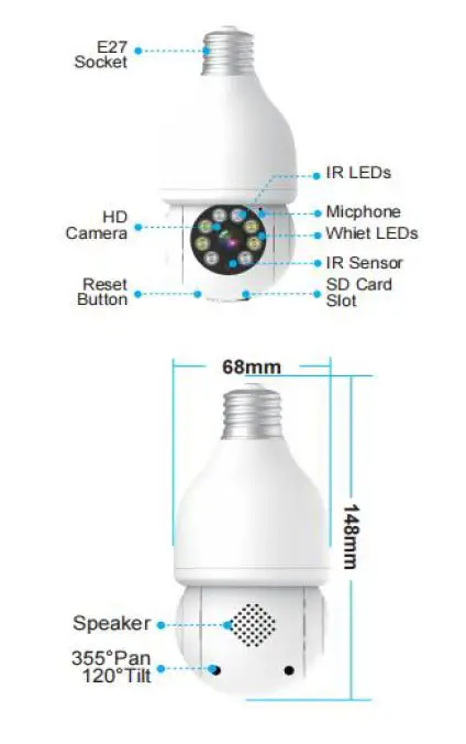 CAMWORLD-B0BNXV1222-Light-Socket-Security-Camera-with-Alexa-SC16-FIG-1