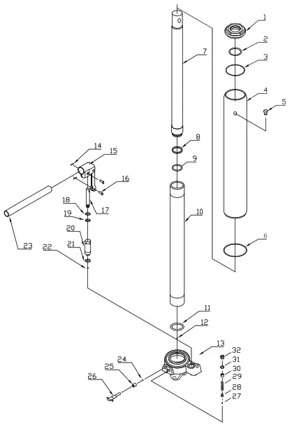PITTSBURGH 58867 Long Ram Hydraulic Round Bottom Jack - Diagram1