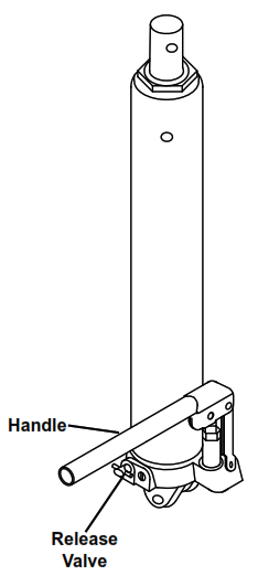 PITTSBURGH 58867 Long Ram Hydraulic Round Bottom Jack - Jack1