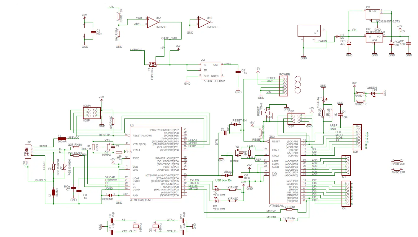 Arduino-ATMEGA328-SMD-Breadboard-FIG-2