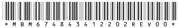 LG OLED48C2 OLED Gallery Floor Stand - barcode