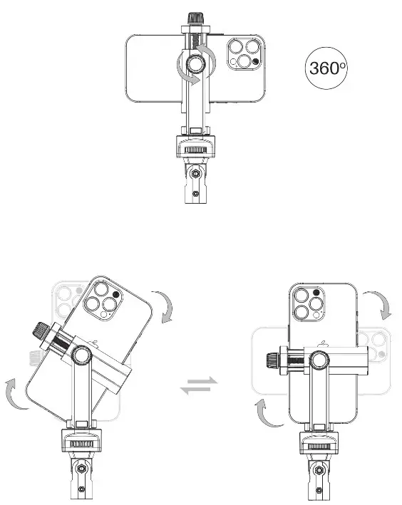 PINERFTR B0C1TZ6YHW 68 Inch Phone Tripod and Camera Stand - vertical