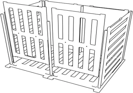 WLO Wood Size 2 Pueblo Crate Series - Installation 8