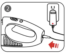 VacLife VL189OR Handheld Vacuum Cleaner - Charge 1
