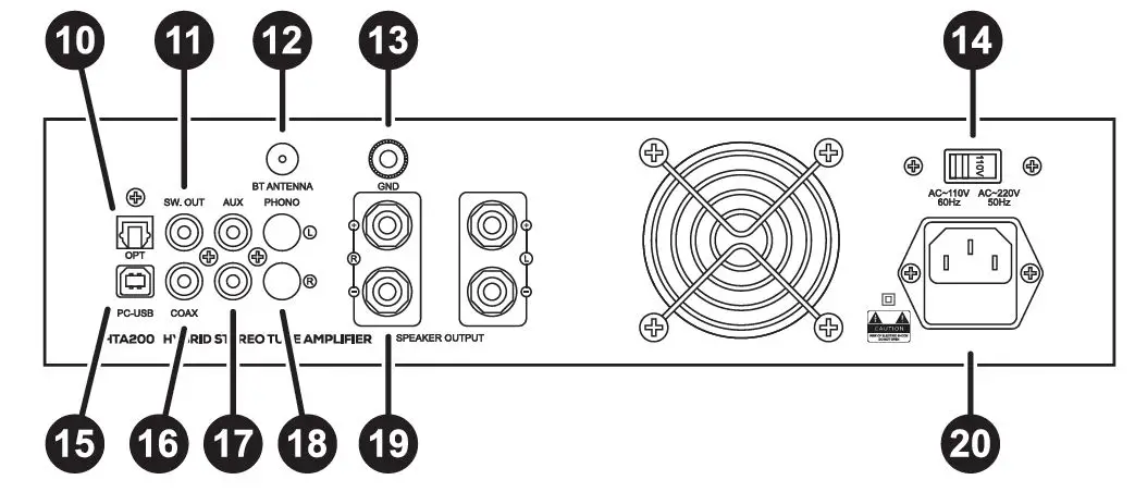 DAYTON-AUDIO HTA200-200W-Integrated-Stereo-Hybrid-Tube-Amplifier-fig- (5)