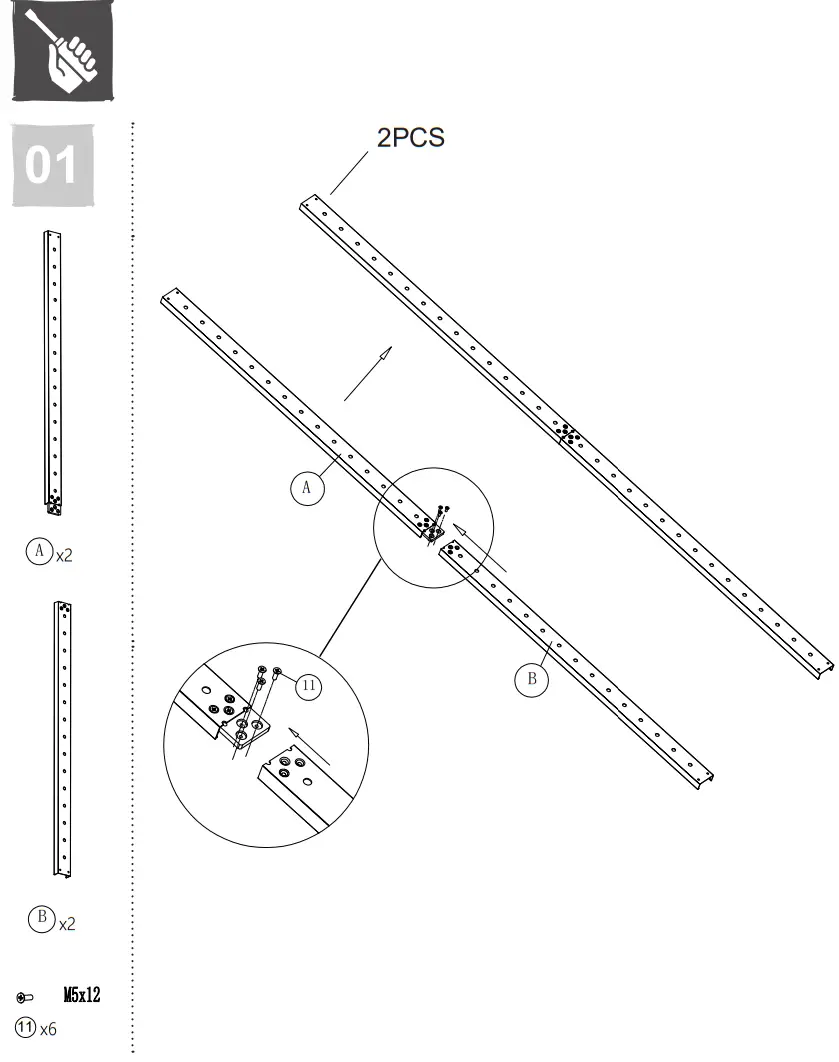 DANCOVER Louver Wall for Pergola Gazebo San Pablo - fig 2