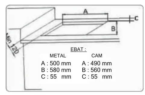 Smith Brown SHO-G572-BP5 5-Burner Built-In Cooktop - Bron 4
