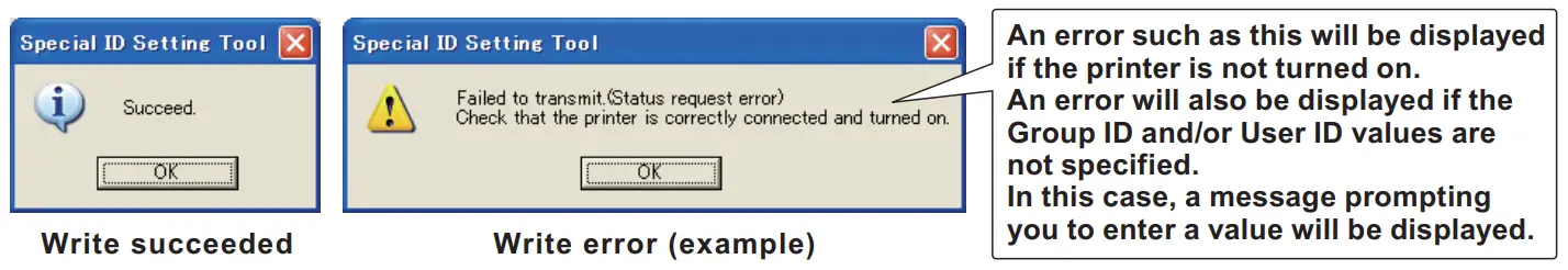 brother PT-9700PC Printer - Assigning 2