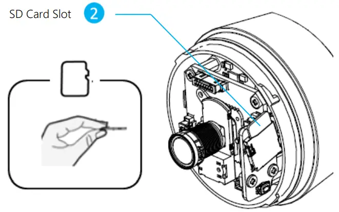 Micro SD card installation