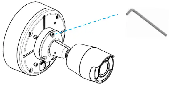 Wall Mounting Installation with Junction Box and Camera