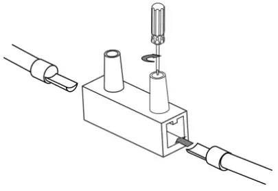 Ground cable installation