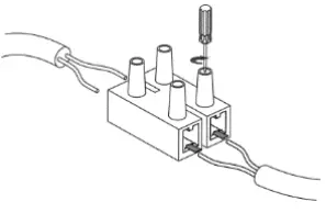 Audio and alarm cable installation