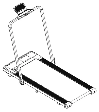 superun CT04 Smart Folding Treadmills - exercising
