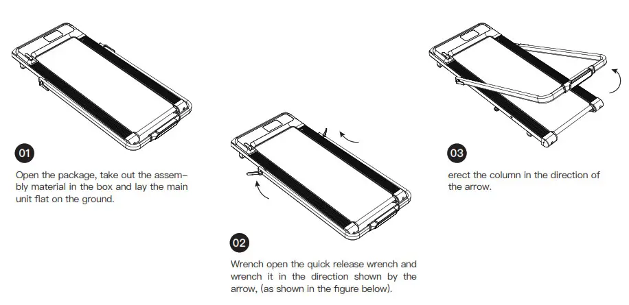 superun CT04 Smart Folding Treadmills - package9