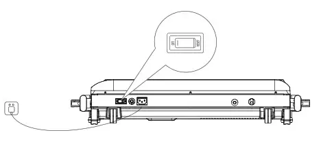 superun CT04 Smart Folding Treadmills - switch