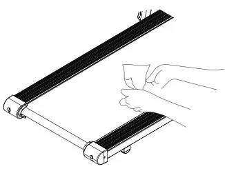 superun CT04 Smart Folding Treadmills - walking belt