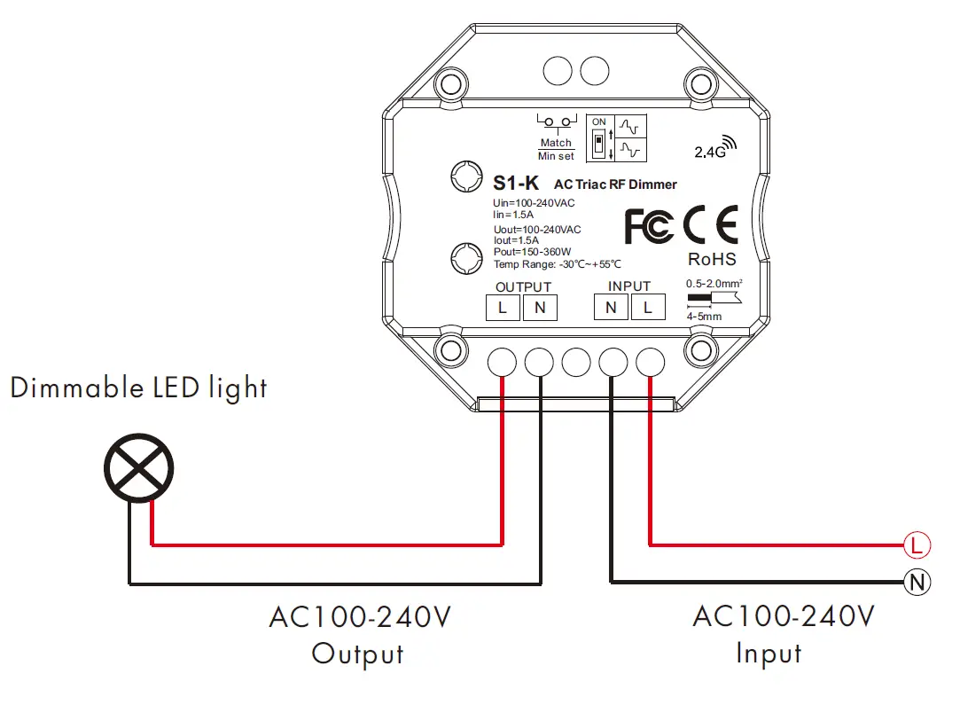 SKYDANCE-S1-K-AC-Triac-Rotary-glass-Panel-Dimmer-04