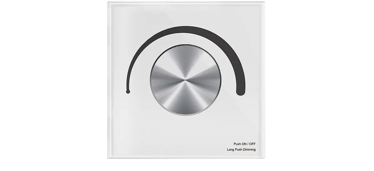 Skydance S1-k Ac Triac Rotary Glass Panel Dimmer User Manual Skydance S1-k Ac Triac Rotary Glass Panel Dimmer User Manual