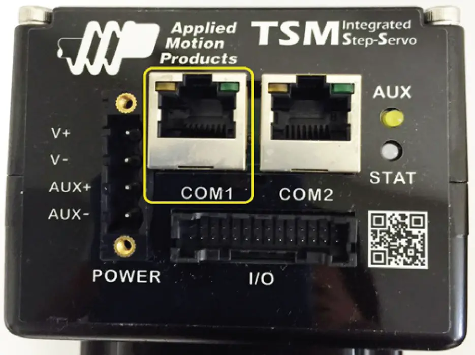 Applied Motion Products TSM34Q-C-IP Integrated Stepper Motor 1
