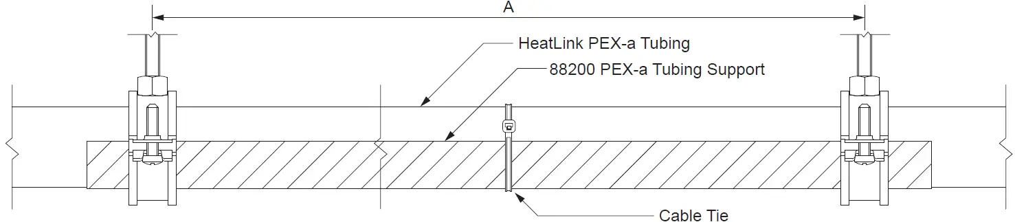 HeatLink 88205 PEX-a Tubing Support 01