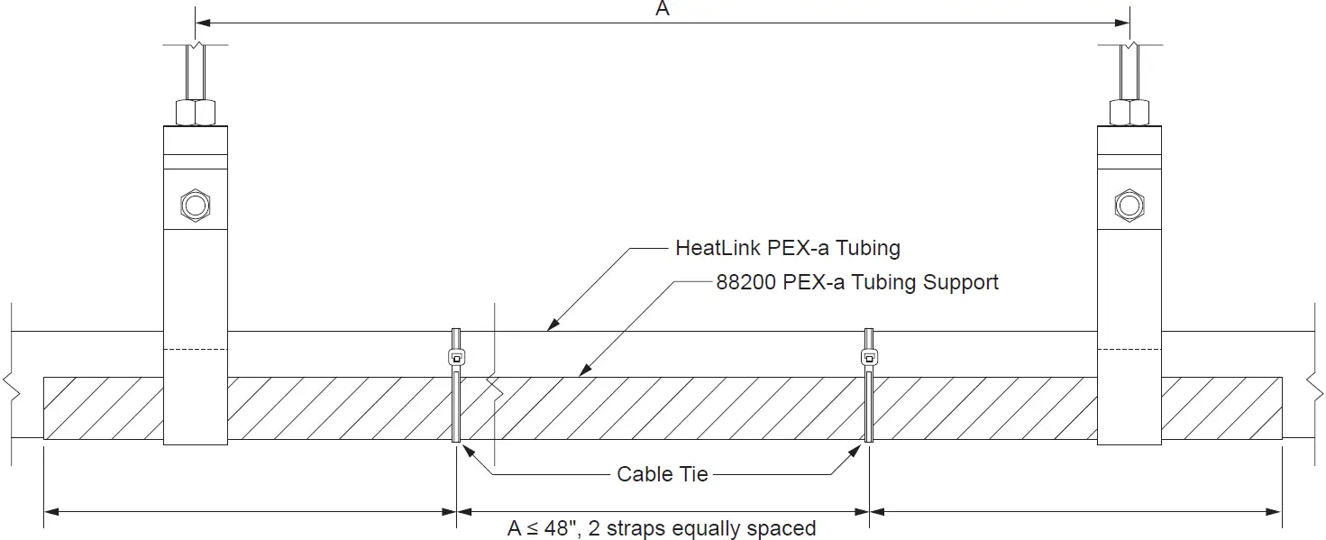 HeatLink 88205 PEX-a Tubing Support 02