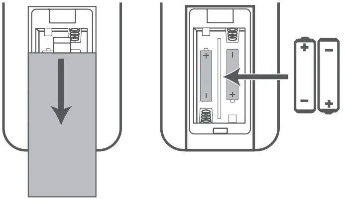 Replace the Remote Control Battery