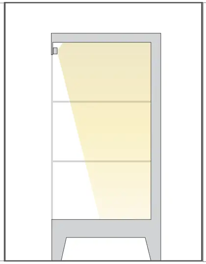 Q-TRAN Flexible Fixtures-Nexus Flexible LED Strip Lighting - Display cabinet