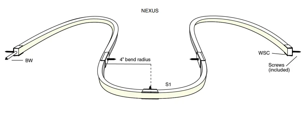 Q-TRAN Flexible Fixtures-Nexus Flexible LED Strip Lighting - NEXUS
