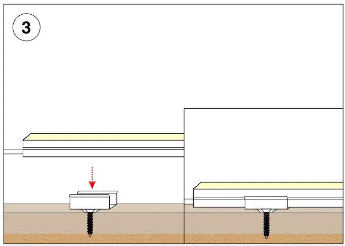 Q-TRAN Flexible Fixtures-Nexus Flexible LED Strip Lighting - Snap fixture