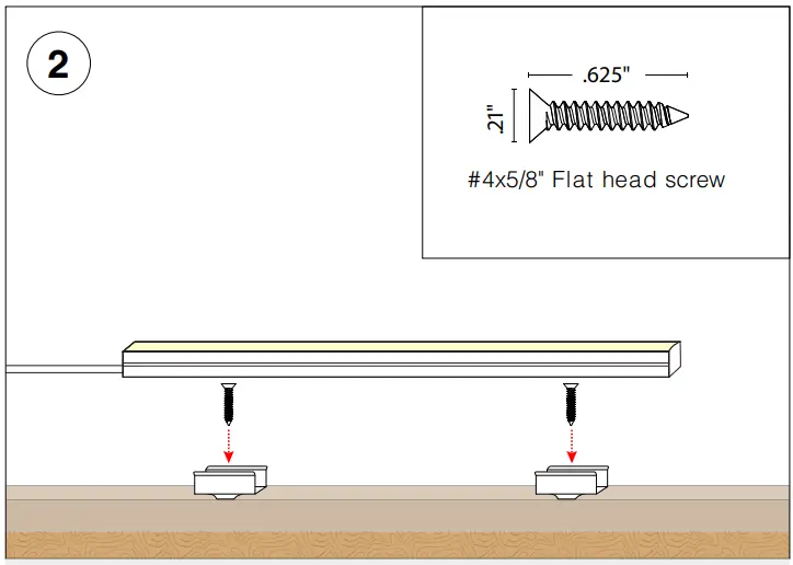 Q-TRAN Flexible Fixtures-Nexus Flexible LED Strip Lighting - screw