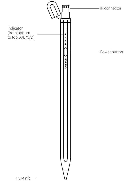 Baseus-BS-PS030-Smooth-Writing-2-Series-Plug-Type-Stylus-iP-Active-Wireless-Pen-1