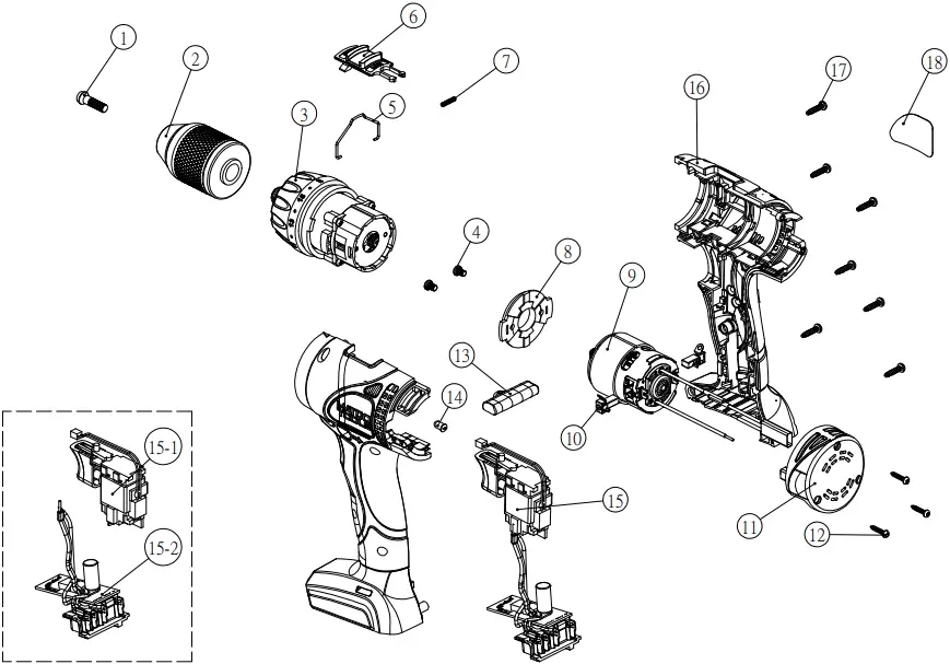 MCL2012DDA - Features