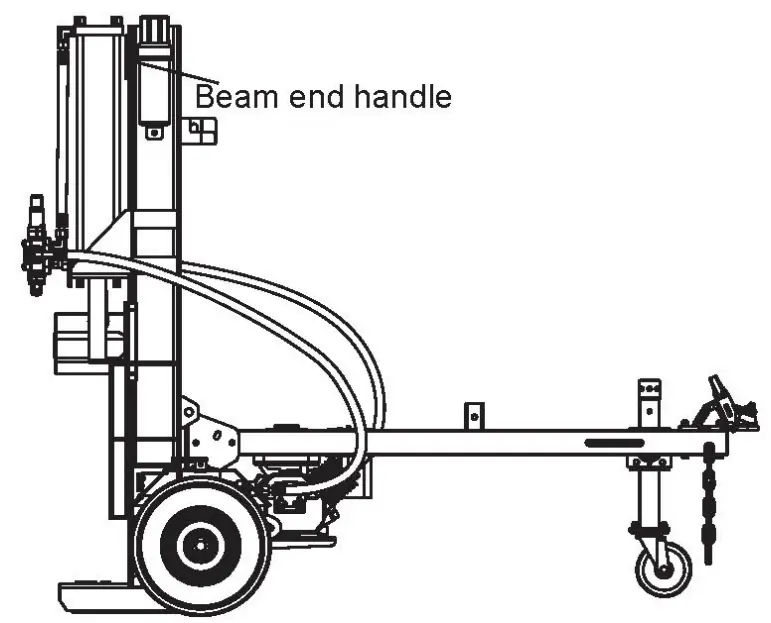 B W MACHINERY BWM LSE30 30Ton Log Splitter - Figure 2