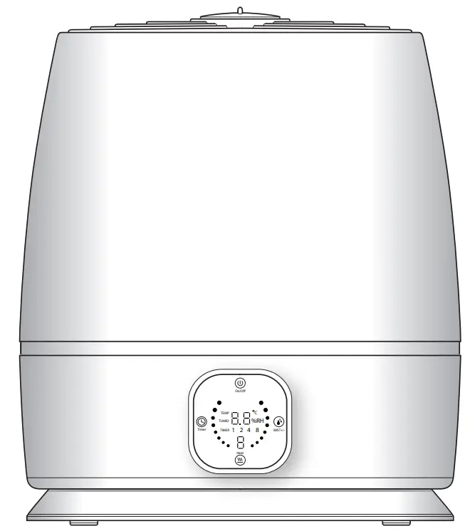 OLIMPIA SPLENDID LIMPIA 6 Humidifier Aroma Diffuser and Timer