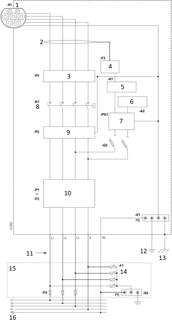Etrel Inch Lite - CIRCUIT DIAGRAM